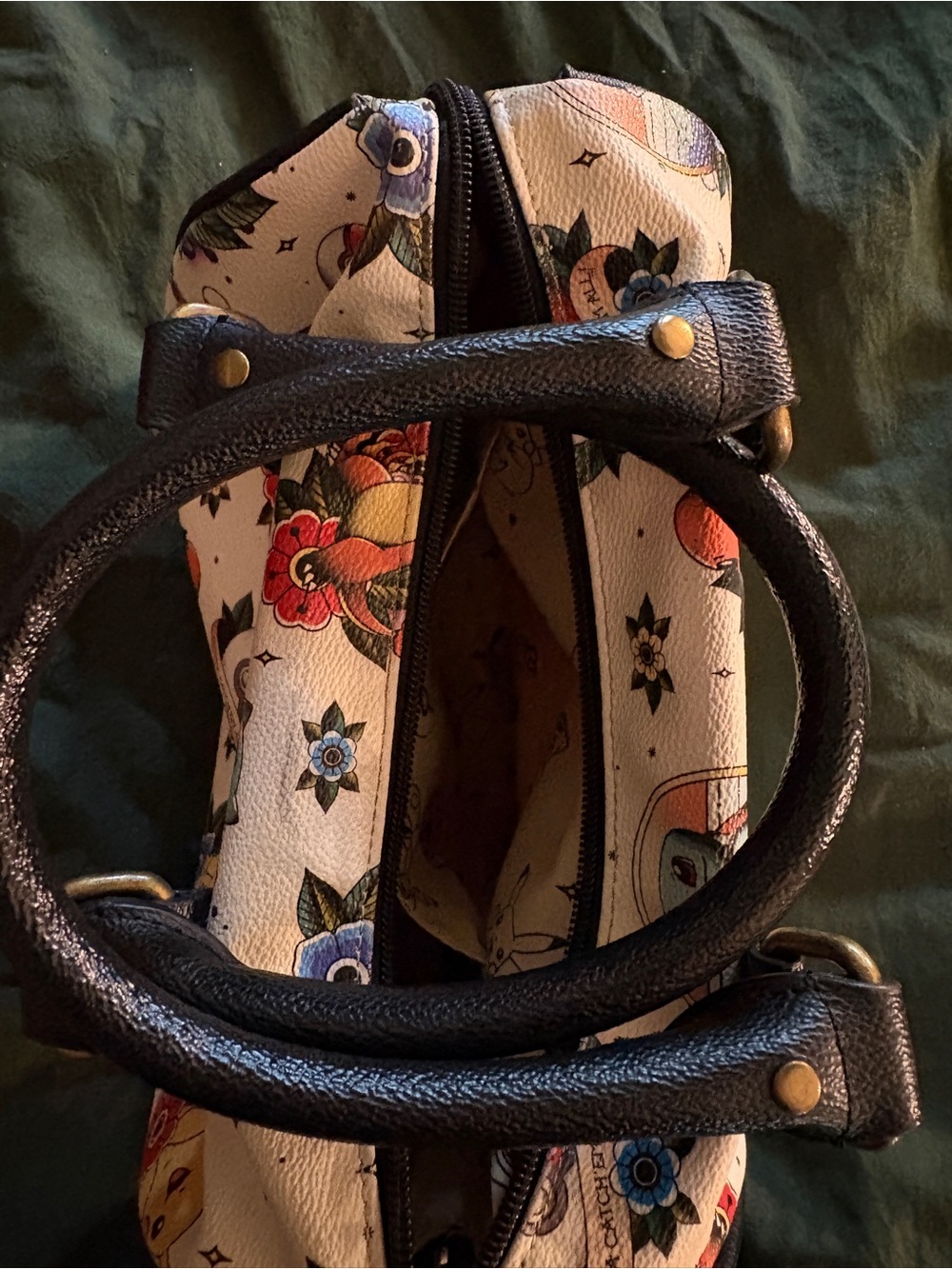 Pokemon Starters Traditional Tattoo Loungefly Barrel Type Purse - Picture 8 of 8